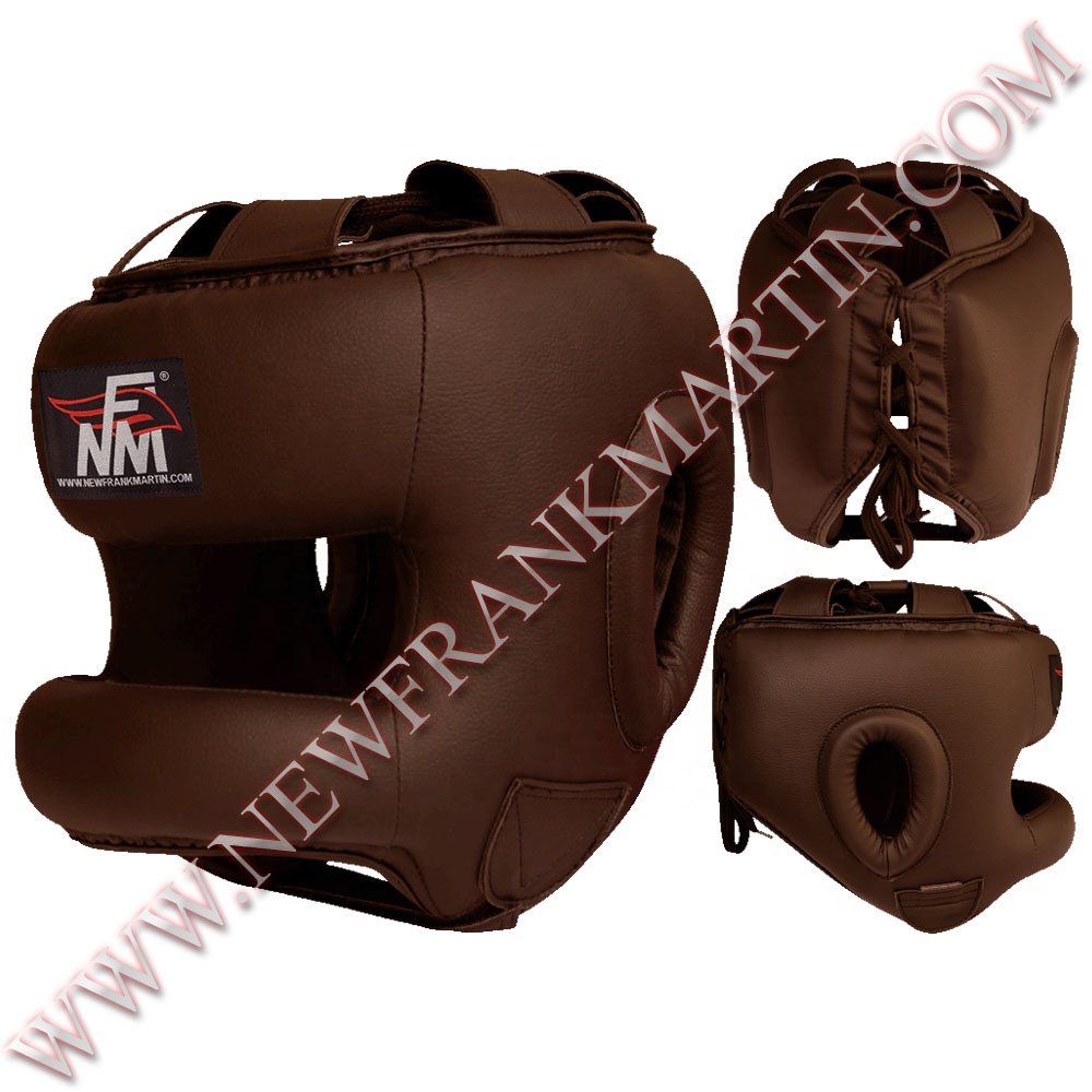 NFM Boxing Head Guard Full Contact Face Bar Martial art MMA Muay Thai Krav Maga Helmet Headgear Protection OEM ODM Custom Design