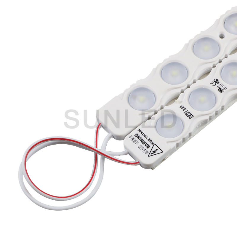IP65 3SMD 5730 впрыска светодиодный модуль с объективом более высокой яркости длинная гарантия