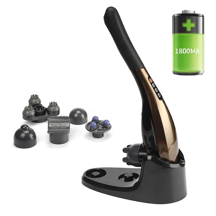 Cordless Massager Deep Tissue Massage for Back Muscle Foot Neck Shoulder Leg Body Pain Relief Home Office