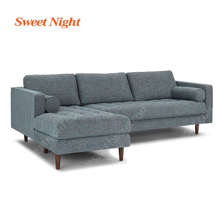 Customized OEM modular sectional corner sofa set furniture living room
