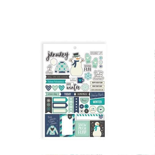Custom Inspirational Monthly Planner Sticker Sheets For Notebook
