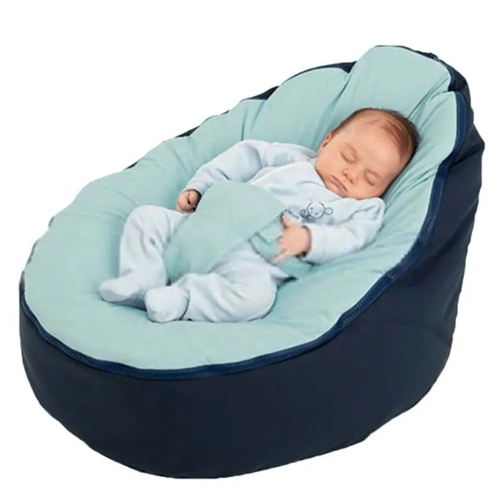 soft sofa plush small baby carier bag chair with harness for sleeping baby bean bag