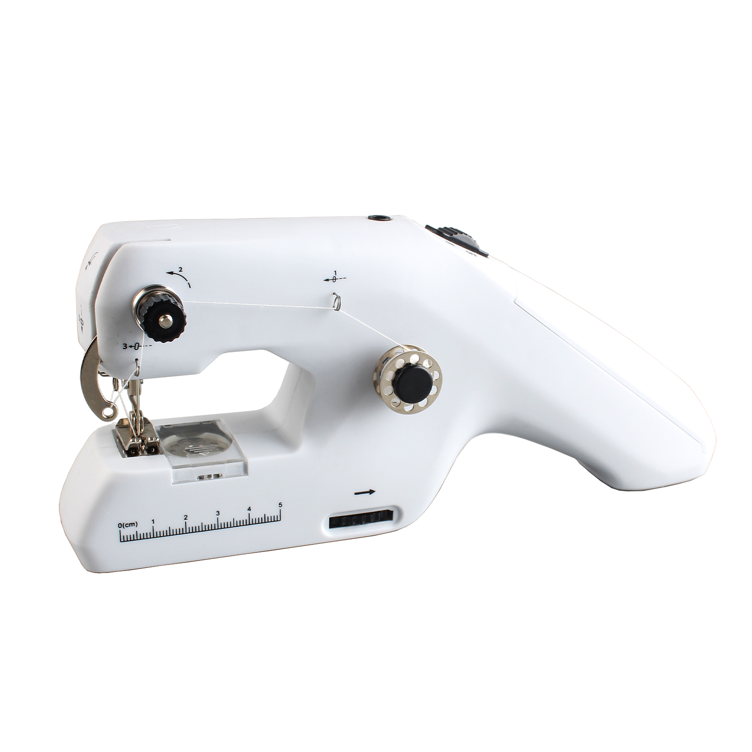 VOF ZDML 6 double thread multi function post bed lockstich sleeve sewing machine handheld manual fabric suit sewing machine