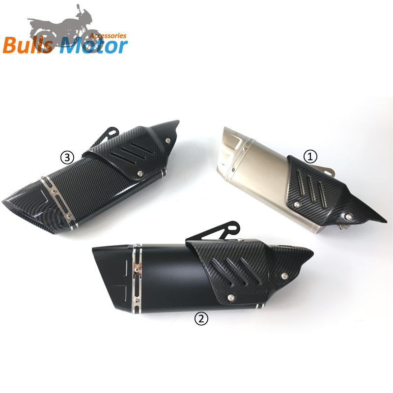 Выхлопная система Bull motor для мотоцикла, универсальный выхлопной глушитель akrapvioc для мотоцикла, выхлопная система Akrapovics для KTM DUKE 250 390 125