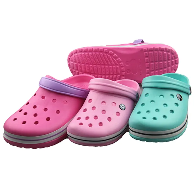 Doukes High Quality Kids Cozy Colorful Garden Clogs Boy Girls Hole Jelly Shoes Children EVA Clogs