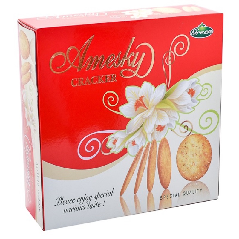 Самая низкая цена, кокосовый кунжут Amesky, упакованный в коробку 300 г (Whatsapp 0084-383557560)