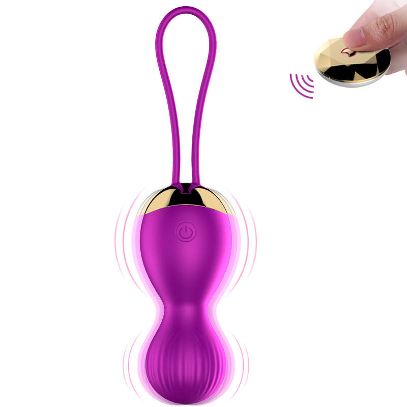 Vaginal Kegel Balls Vibrate Remote Control,Massager Vibrating Kegel Ball,Woman Sex Toys Kegel Balls Single