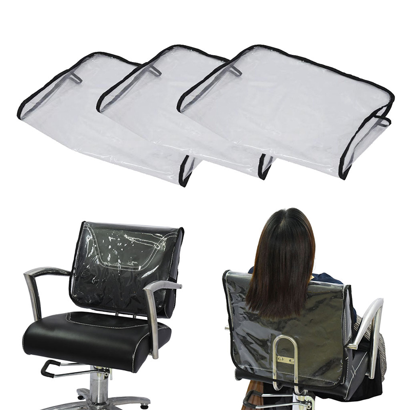Clear Chair Back Cover For Beauty Salon Spa Barber Chair PVC Waterproof