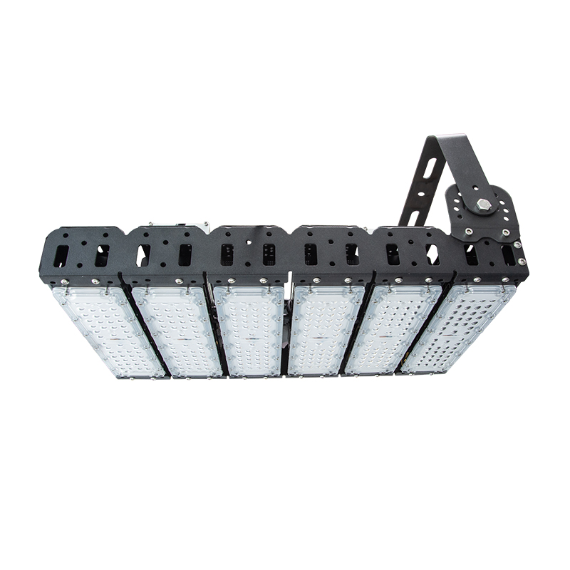 Factory price high lumen flood lights sports fields application outdoor lighting projects modular style 3d tunnel lights 300W