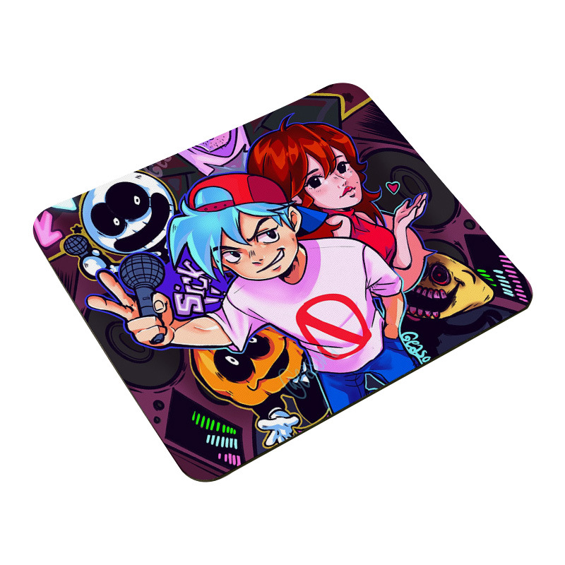 Good quality Full Colour Mousepad Creative Rubber Lockedge Imagine Anime Mouse Pads for PC