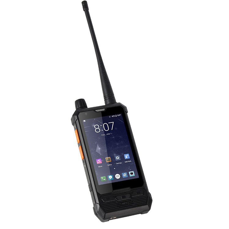 UNIWA P2 IP67 Водонепроницаемый 4-дюймовый NFC 4G LTE 5 Вт DMR аналоговый PTT радио смартфон