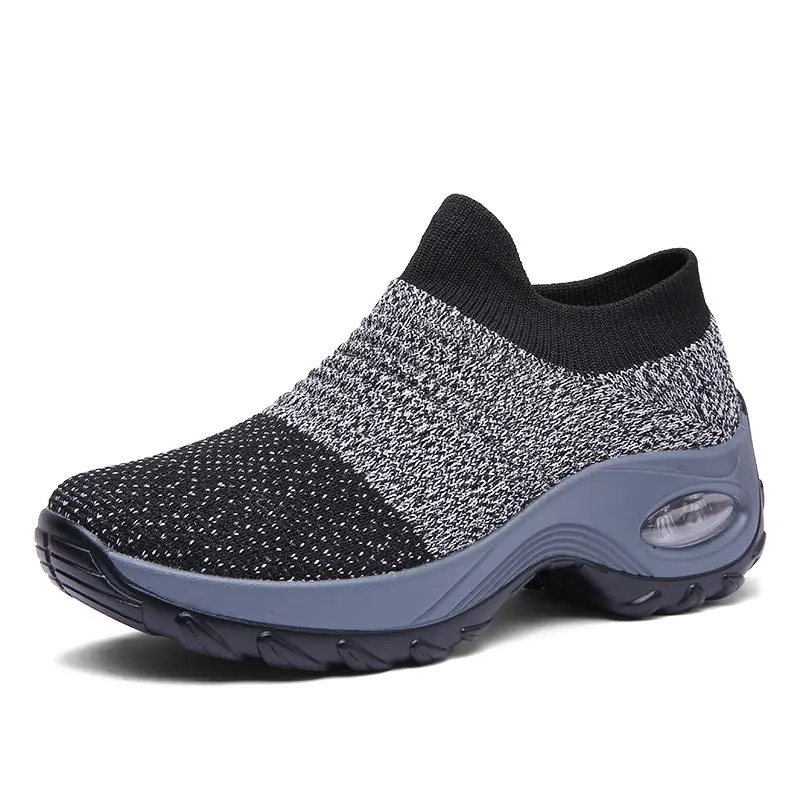 Walking Shoes Summer Jazz Dancing Sneakers With A Mesh Water Platform Air Cushion Shoes Woman