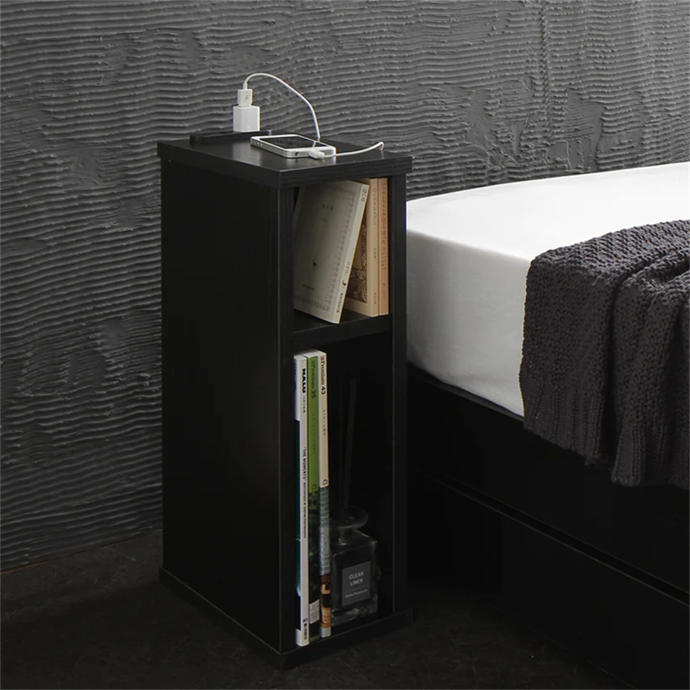 New Design night stand bedside table Unit Cabinet night stand wooden bedside table