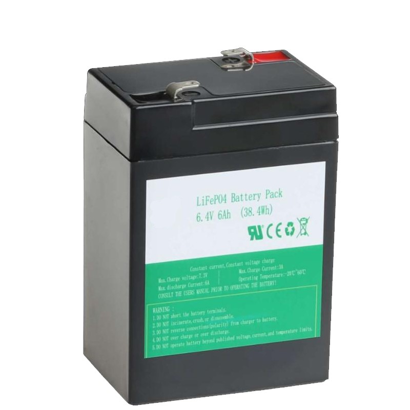 OEM ODM 6 вольт дешевые Lifepo4 li-ion батарея 12V 6 V 4.5Ah батарея