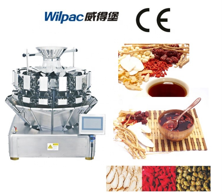 Wilpac многоголовочные весы для конфет/семян/корма для домашних животных/пышных закусок/бобов/печенья по лучшей цене, 14 головок, 1,6 л/2,5 л