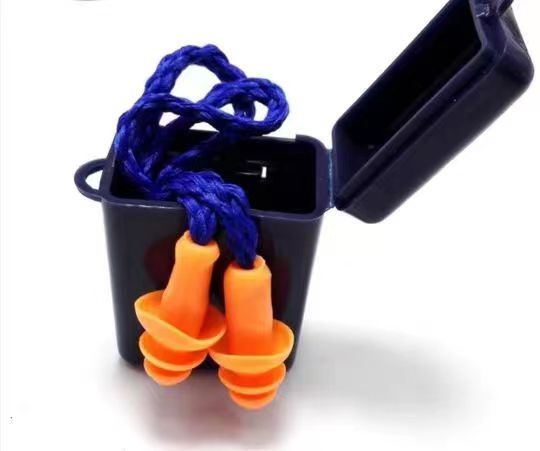 Wholesale Custom Logo Earplugs Sound Reducing Protection Sound Proof Silicone Ear Plugs For Sleeping Adjustable Safety Hearing