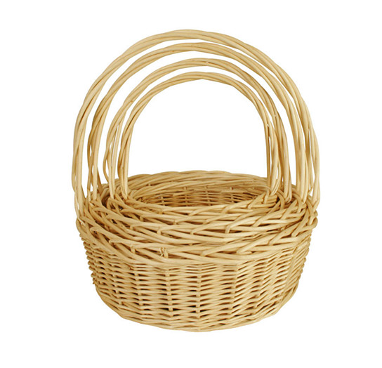 high quality wicker basket set of 4