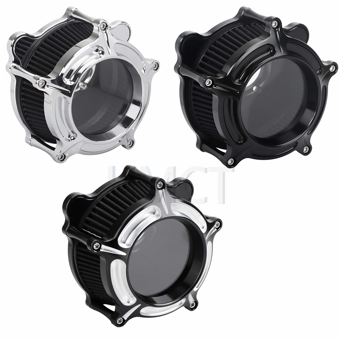 Motorcycle CNC Aluminum Air Cleaner Intake Filter for Harley Davidson Touring Street Glide Road King Softail Dyna Sportster 883