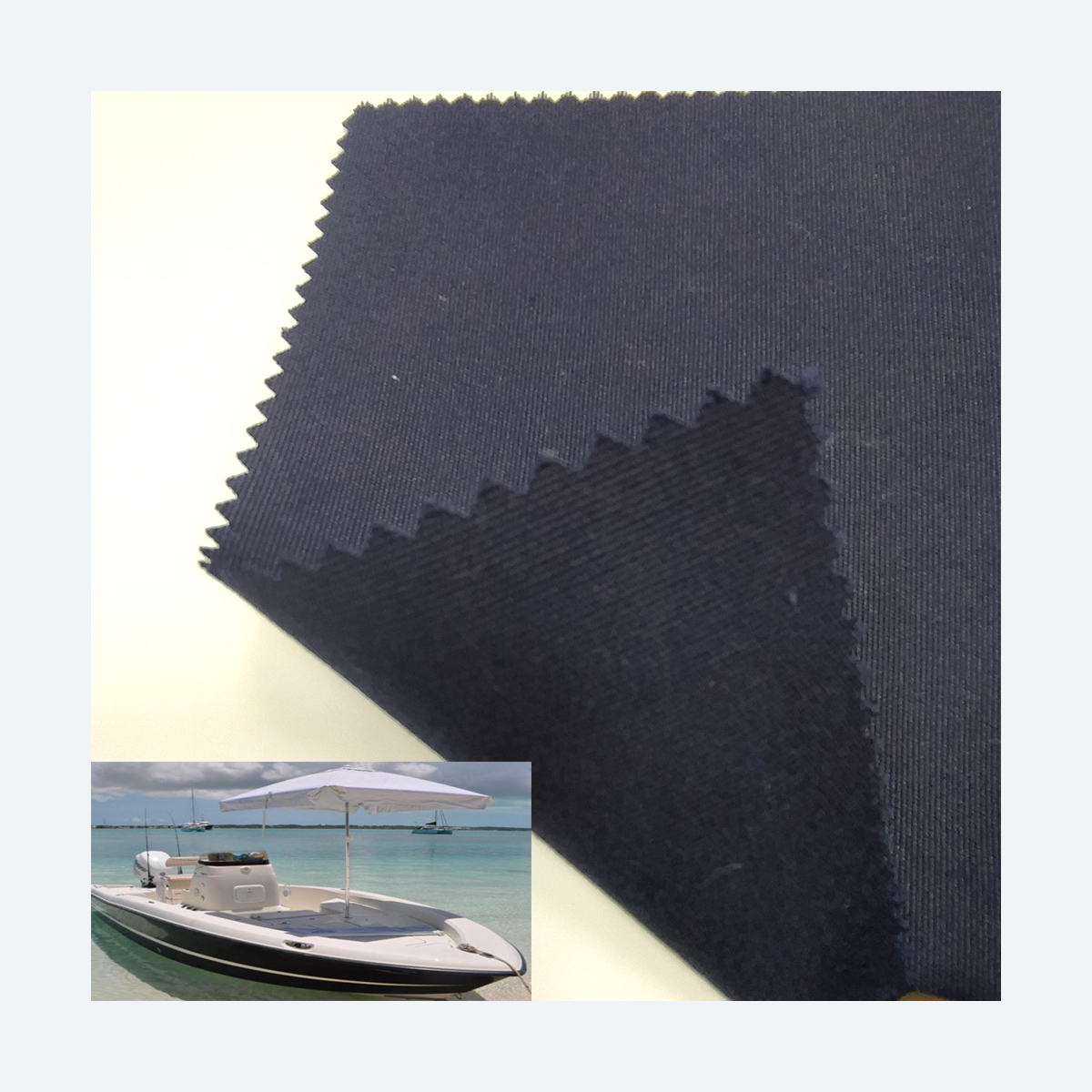 Outdoor 100% Acrylic Coating Fabric Dye For Awnings/100% Solution dyed acrylic fabric for outdoor marine BIMINI