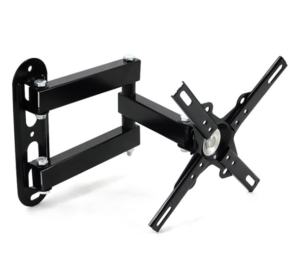 Full Motion TV Monitor Wall Mount Bracket Articulating Arms Swivels Tilts Extension Rotation