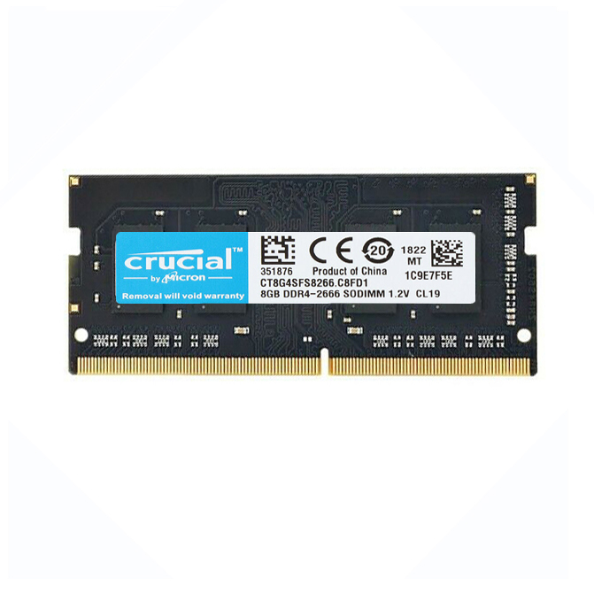 Оперативная память для ноутбука Micron DDR4 4 ГБ/8 ГБ/16 ГБ 2666 МГц 21300