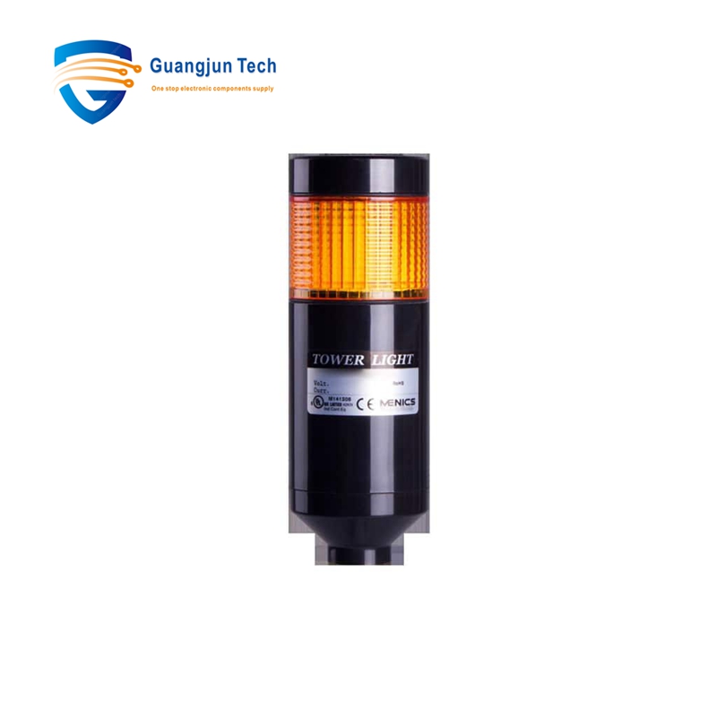 [Stackable tower lighting] PTE-AF-102-Y-B COMPLETE UNIT YLW LED FLASH