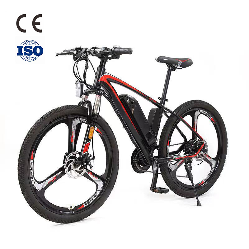 CE ISO 250W 500W 750W бесщеточный двигатель 26 дюймов загрузка 150 кг 10 Ач электрический велосипед с рамой из алюминиевого сплава