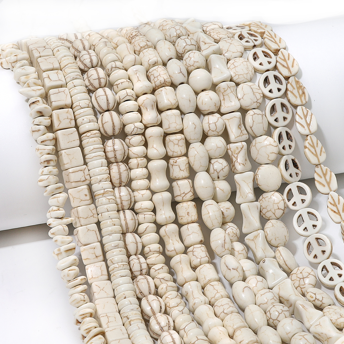 NEW Factory Wholesale Stone Beads, Various Shapes Loose Gemstones for DIY Bracelet, Necklace & Jewelry Making Accessories