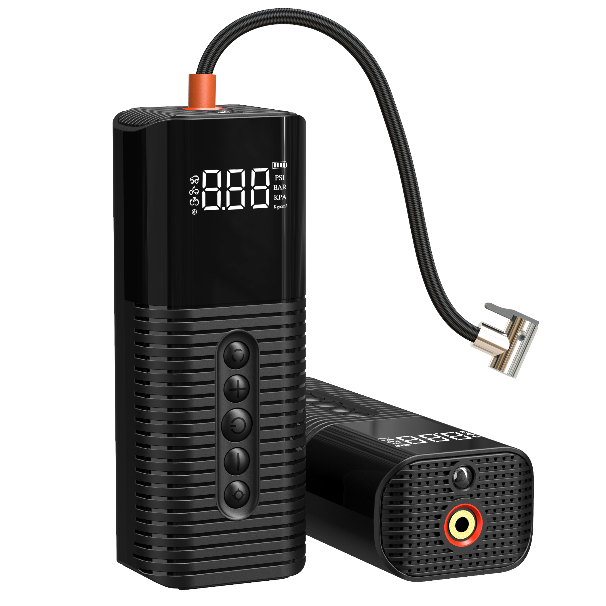 Smart very small size fast car tire inflation 5 minutes electric pressure pump car tyre digital airpump for car