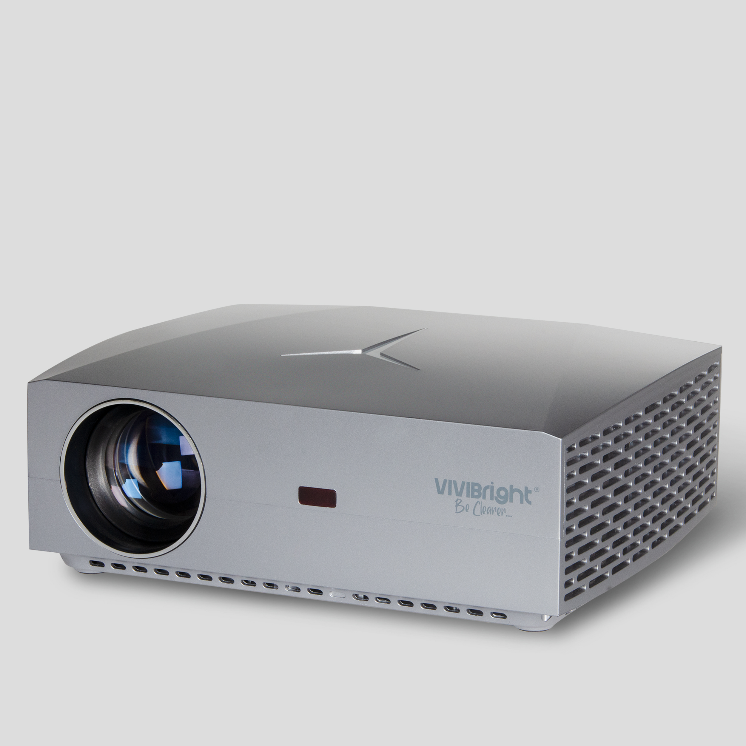 Видеопроектор 1080P VIVIBRIGHT, новейший светодиодный проектор для кинотеатра, 4200 люмен, поддержка F40, для наружного использования
