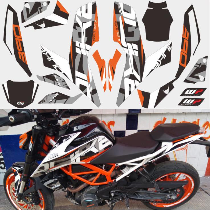 Motorcycle stickers diversion tank pad tank pad protective fish bone sticker for yamaha xj6 2015 2016 2017 2018 2019 2020