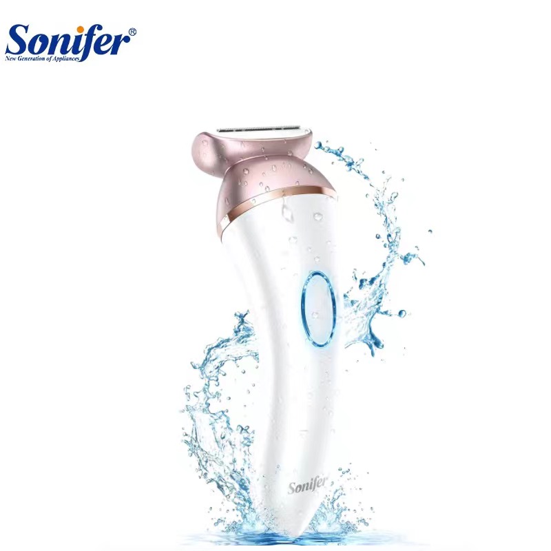 Sonifer SF-9565 new home Источник питания: 2 элемента питания скорость многофункциональный водонепроницаемый светодиодный перезаряжаемый женский удаление волос бытовая техника