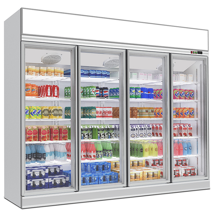 Supermarket commercial refrigeratorAir-cooled fresh cabinetRefrigerator