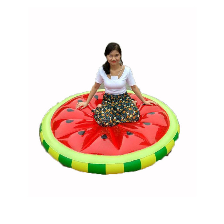 145x145x10cm Water Park Water Slides Manufacturer Supply Pure PVC inflatable Watermelon Floating