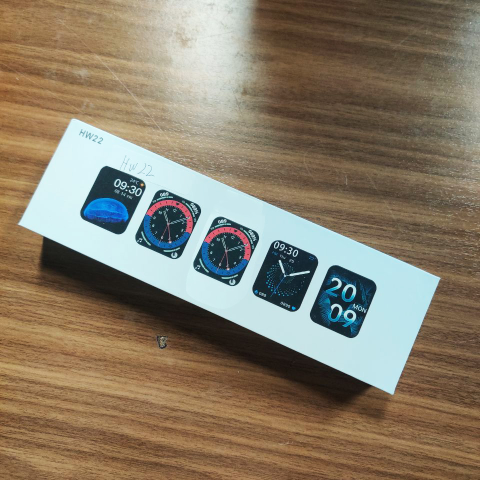 Reloj HW22 smartwatch 1,75 дюймов полный сенсорный маршрутизации кнопка длительное время работы от аккумулятора bt-звонка IWO серии 6 Смарт-часы T500 W26