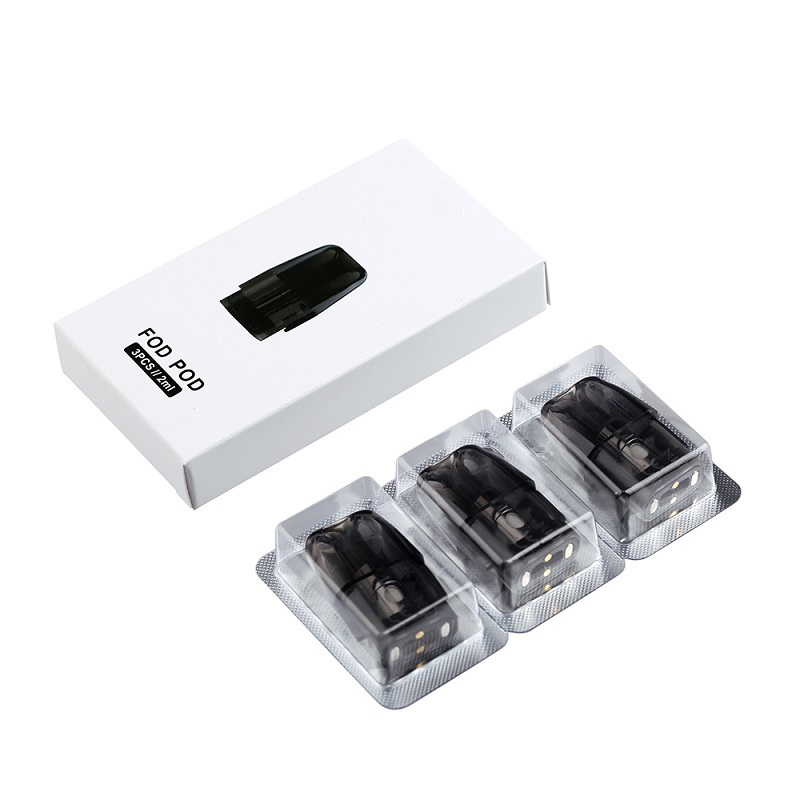 Box packaging 3pcs Pack 2ml Refillable Vapez Pod Cbd Pods with Magnetic connector