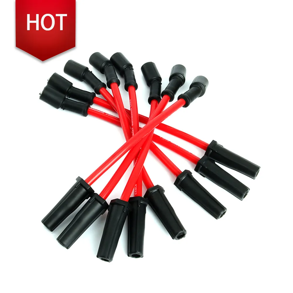 WEILI High performance 10.5mm Spark Plug Wire Set 19005218 fits LS1 LS2 LS3 LS6 LS7  Spark Plug Cable Ignition Cable