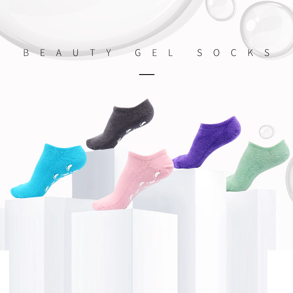 SPA plant essential oil gel skin care moisturizing beauty socks floor socks