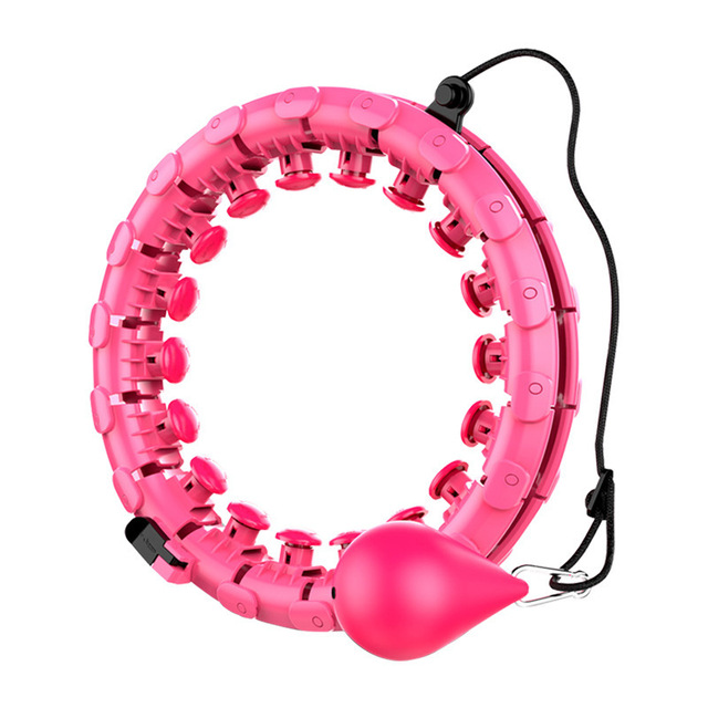 Wholesale Fitness Weighted Fat Burning Magic Plastic Detachable Slimming Body detachable hula hop