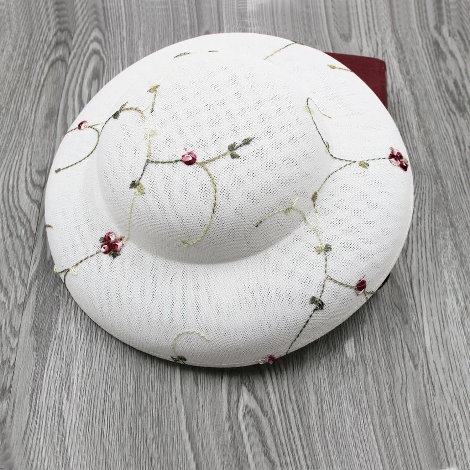 Mariage 30 см цвета слоновой кости большой размеры millinery SINAMAY чародей база с кружево коктейль шляпа DIY аксессуары для волос