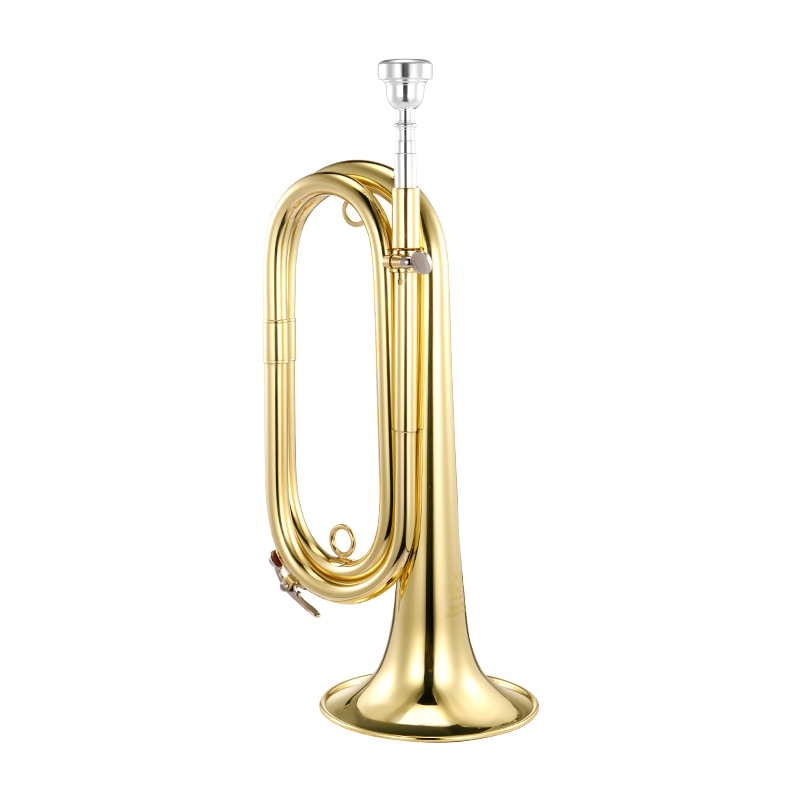 Best selling price Good quality brass instruments Gold lacquer Bb tone Trompet