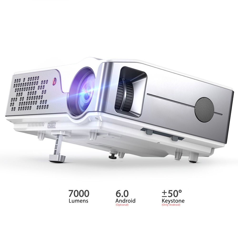 TD96 7800 high lumen projector 1080p full HD 4K android wifi LCD LED video portable home theater projector