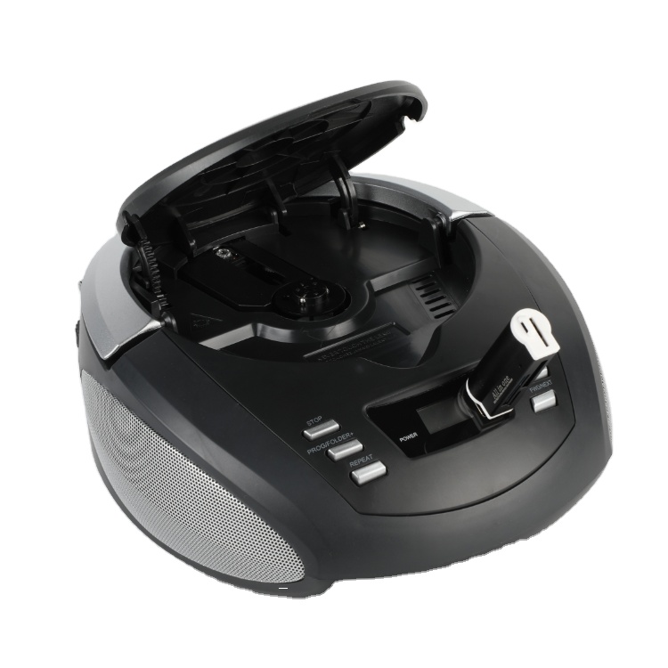 Высококачественный портативный динамик OEM портативный Mp3 Cd Usb CD Boombox