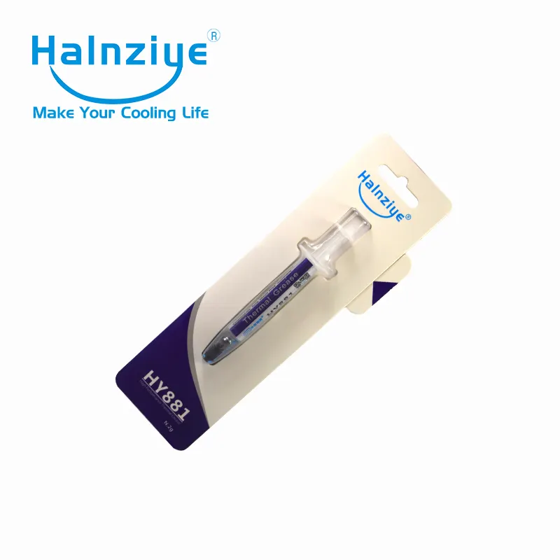 new product excellent performance heatsink thermal paste compound grease HY881 for water cooling
