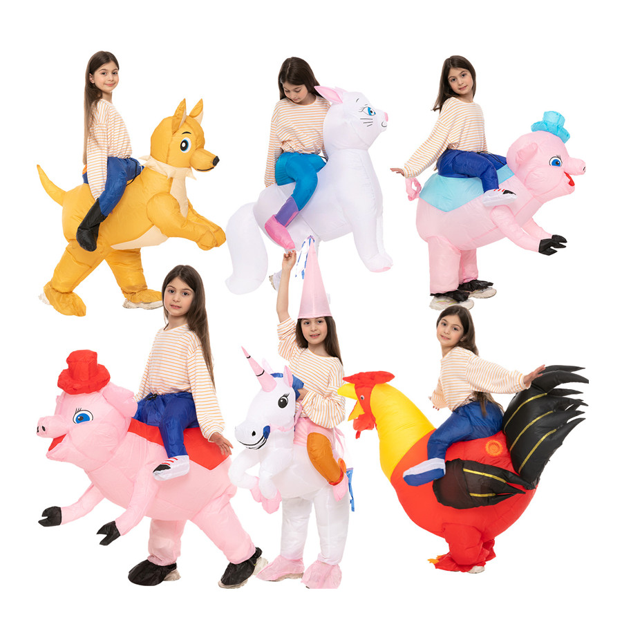 Halloween Performance Suit Game Fancy Dress Props Mascot Festival Party Anime Animals Inflatable Costume