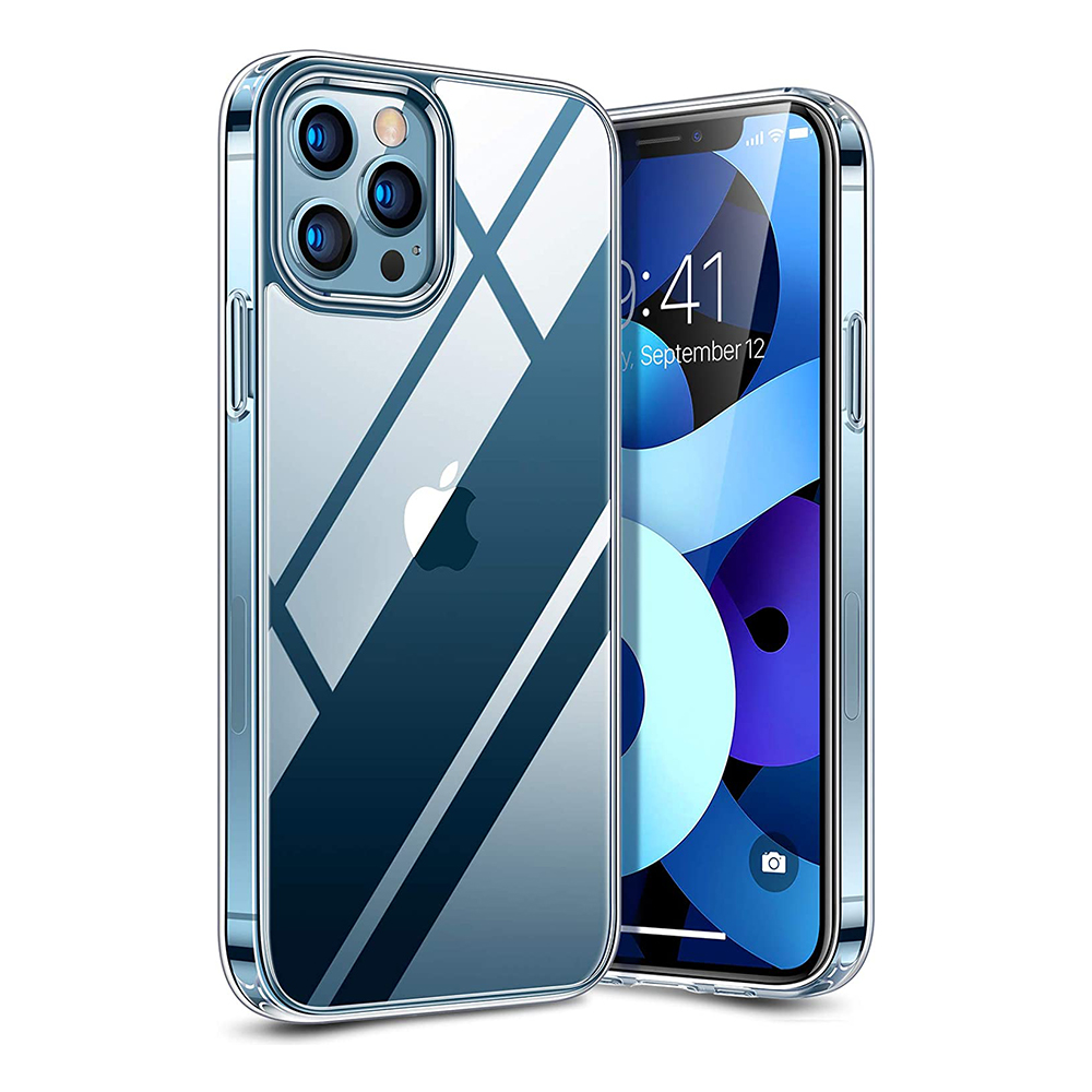 Мягкий чехол для iPhone 12 Pro, противоударный гибкий чехол из ТПУ с защитой от пожелтения, устойчивый к царапинам