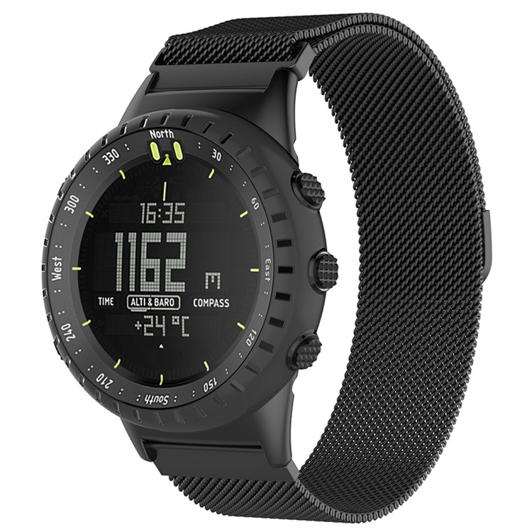 Новинка 2020, спортивный браслет из нержавеющей стали для часов Suunto Core, черный с инструментом