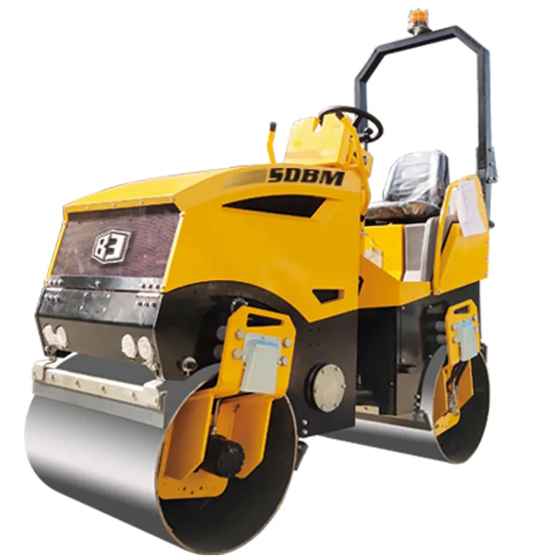 Construction Machinery New Walk Behind Vibration Road Roller Compactor 0 5 Ton Mini Road Roller Compactor
