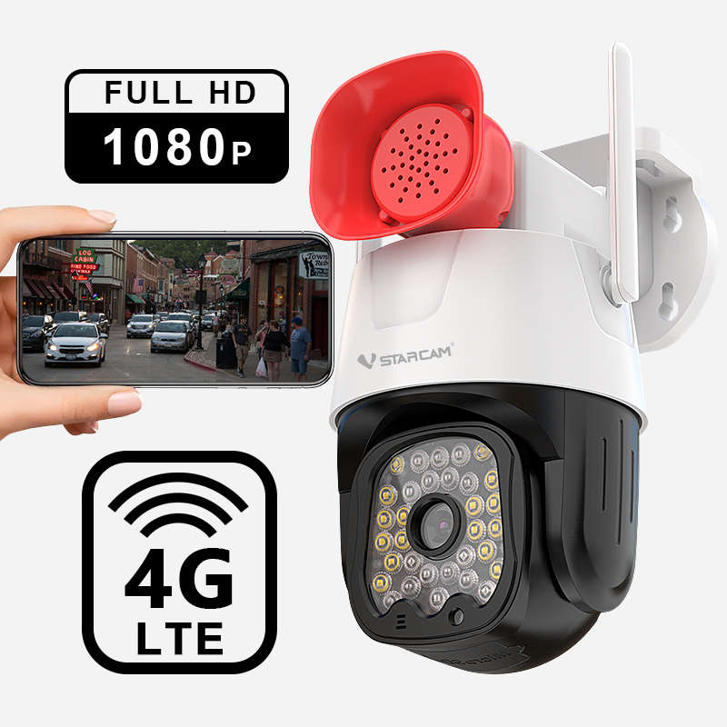 Горячая Распродажа, 4g Солнечная камера с высоким динамиком, ptz наружная камера видеонаблюдения, камера с полноцветным ночным видением