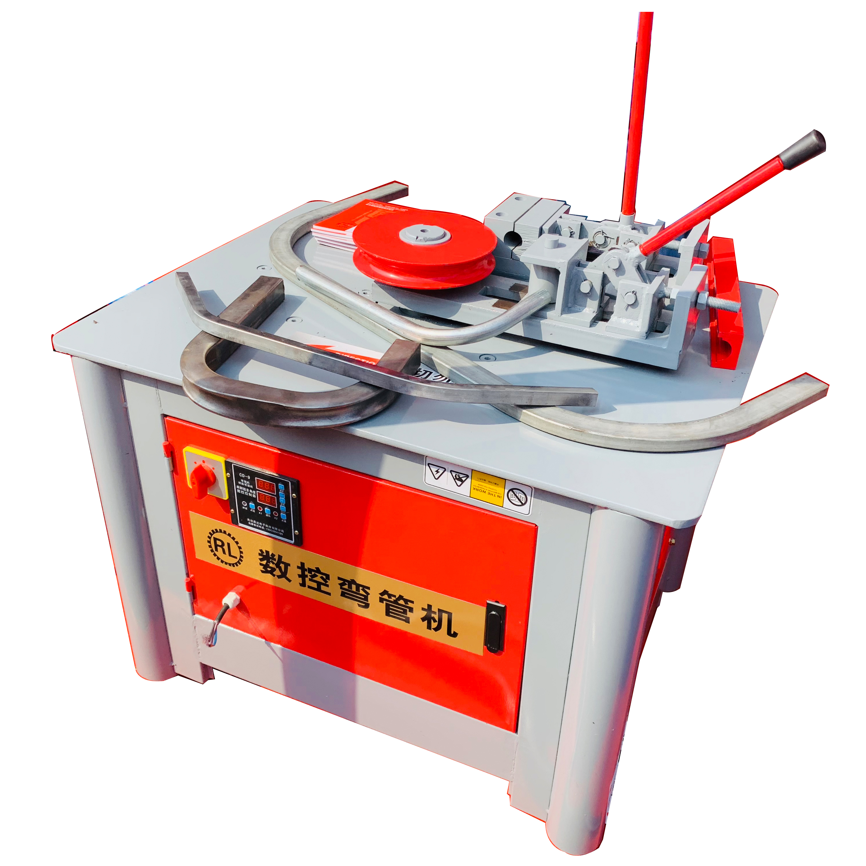 Hot Sale Automatic Pipe Tube Bar Bending Machine Good Quality Steel Pipe Bending Machine For Construction Site